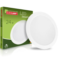 Світильник Eurolamp Downlight NEW 24W 2150Lm 4000K (LED-DLR-24/4(new))