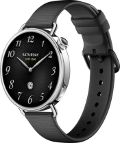 Смарт годинник Xiaomi Watch S4 41mm Fluororubber Strap Black (BHR07VRGL)