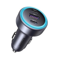 Зарядний пристрій Ugreen 2xUSB-C PD30W + 1xUSB QC3.0 EC307 gray (45843) Зарядний пристрій Ugreen 2xUSB-C PD30W + 1xUSB QC3.0 EC307 gray (45843)