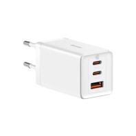 Зарядний пристрій Baseus 65W GaN5 Pro 2C+U(CCGP120202 ) white (960194) Зарядний пристрій Baseus 65W GaN5 Pro 2C+U(CCGP120202 ) white (960194)
