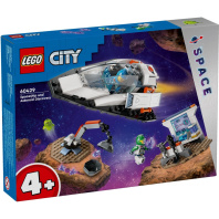 Конструктор LEGO City Космічний корабель і дослідження астероїда 126 деталей (60429) Конструктор LEGO City Космічний корабель і дослідження астероїда 126 деталей (60429)