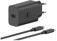 Зарядний пристрій Motorola MC-682N 68W Black with Type-C/Type-C  (PG38C06281)