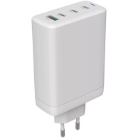 Зарядний пристрій Canyon CU140ACC GaN 150W 3xPD 1xQC EU White (CNS-CUW140ACC) Зарядний пристрій Canyon CU140ACC GaN 150W 3xPD 1xQC EU White (CNS-CUW140ACC)