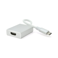 Перехідник USB-C to HDMI F 0.1m 4K silver Voltronic (YT-C-Type-C(M)/HDMI(F)S) Перехідник USB-C to HDMI F 0.1m 4K silver Voltronic (YT-C-Type-C(M)/HDMI(F)S)