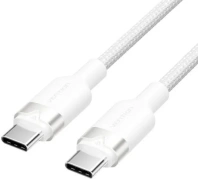 Кабель Vention 60W Type-C / Type-C 1m White (TRDWF)