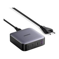 Зарядний пристрій Ugreen 4xUSB 100W (3xType-C+USB A QC3) GAN Charger Nexode Series Black CD328 (90928) Зарядний пристрій Ugreen 4xUSB 100W (3xType-C+USB A QC3) GAN Charger Nexode Series Black CD328 (90928)