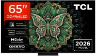 Телевізор QD-MiniLED TCL 65C6K Pro (Google TV, Wi-Fi, 3840x2160)