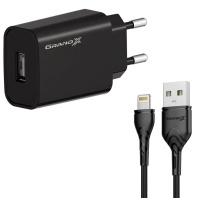 Зарядний пристрій Grand-X USB-C 30W QC3.0 white (CH-390W) Зарядний пристрій Grand-X USB-C 30W QC3.0 white (CH-390W)