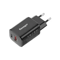 Зарядний пристрій Essager PD/QC 30W Chager Black (ECTPQS-ZTB01) Зарядний пристрій Essager PD/QC 30W Chager Black (ECTPQS-ZTB01)