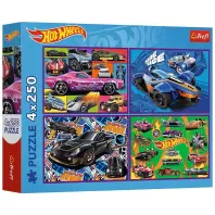 Пазл Trefl Hot Wheels Гоновчний автомобіль 4х 250 елементів (5900511133127) Пазл Trefl Hot Wheels Гоновчний автомобіль 4х 250 елементів (5900511133127)