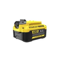 Акумулятор до електроінструменту Stanley FatMax, 18 В, 6 Аг, час заряджання 90 хв, вага 0.93 кг (SFMCB206) Акумулятор до електроінструменту Stanley FatMax, 18 В, 6 Аг, час заряджання 90 хв, вага 0.93 кг (SFMCB206)
