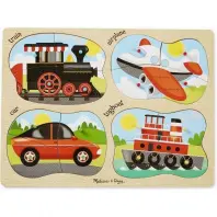 Пазл Melissa&Doug 4 в 1 Транспорт (MD9865) Пазл Melissa&Doug 4 в 1 Транспорт (MD9865)