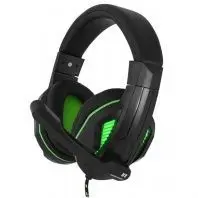 Навушники Gemix N2 LED Black-Green Gaming Навушники Gemix N2 LED Black-Green Gaming