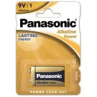 Батарейка Panasonic Крона 6LR61 Alkaline Power * 1 (6LR61REB/1BP)