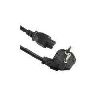 Кабель живлення C5 1.8m Schuko PC-186 CEE7/7-IEC 0.75mm Voltronic (PC-186 CEE7/7-IECC5CU18)