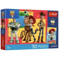 Пазл Trefl Premium Plus Kids Toy Story 5 Пригоди іграшок 30 елементів (5900511183443)