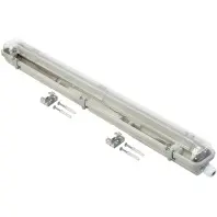 Світильник Delux PC7 LED SLIM IP65 G13 без ламп (90020187)