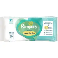Дитячі вологі серветки Pampers Harmonie New baby 46 шт (8006540815885)