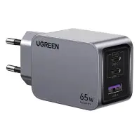Зарядний пристрій UGREEN Nexode Pro X755 GaN 65W Gray  (25871)