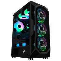 Корпус для ПК 1stPlayer X6-BK-4F1
