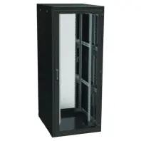 Шафа напольна Conteg 42U iSEVEN 19" 800x1000 RAL9005 (RI7-42-80/100-S2)