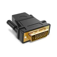 Перехідник DVI 24+1 M to HDMI F black Ugreen (20124) Перехідник DVI 24+1 M to HDMI F black Ugreen (20124)