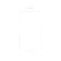 Скло захисне Intaleo Full Glue Apple iPhone SE 2020 white (1283126502910)