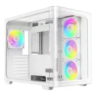 Корпус для ПК OCYPUS IOTA C70 WH CURVE ARGB DIGITAL (IOTA-C70-WHD400CD-GL)
