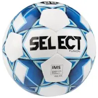 М'яч футбольний Select Fusion IMS біло-блакитний Уні 3 (5703543226412) М'яч футбольний Select Fusion IMS біло-блакитний Уні 3 (5703543226412)