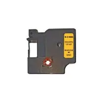 Стрічка для принтера етикеток UKRMARK RL-D-45023P-BK/GO, аналог DYMO S0720630, 12мм х 7м. (CD45023P)