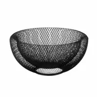Фруктовниця Ardesto Midori 25х25х12см, метал, чорний (AR0902B) Фруктовниця Ardesto Midori 25х25х12см, метал, чорний (AR0902B)