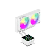 Система рідинного охолодження Gamemax GLACIER 240 LCD WH Система рідинного охолодження Gamemax GLACIER 240 LCD WH