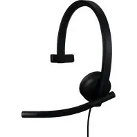 Навушники Logitech H570e Corded for Business Mono Teams USB-A Black (981-001426) Навушники Logitech H570e Corded for Business Mono Teams USB-A Black (981-001426)