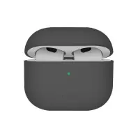 Чохол для навушників Uniq Lino AirPods 4 Silicone Ash Grey (8886463691373)