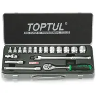 Набір інструментів Toptul 3/8" 18од. (GCAD1806)