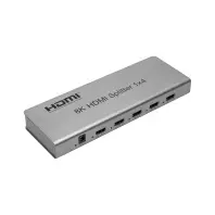 Розгалужувач PowerPlant HDMI 8K 1x4 (CA914203) Розгалужувач PowerPlant HDMI 8K 1x4 (CA914203)