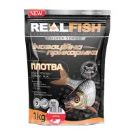 Прикормка Real Fish_ТОВ Silver Series Плотва Мотиль 1kg (809.00.35)