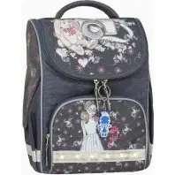 Портфель Bagland з ліхтариками Успіх 12 л. сірий 210к (00551703) (80213835)