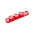 Тримач для кабелю Baseus Peas Cable Clip Red (ACWDJ-09)