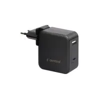Зарядний пристрій Gembird 60W PD & QC, Type-C, USB-A (NPA-PD60-01) Зарядний пристрій Gembird 60W PD & QC, Type-C, USB-A (NPA-PD60-01)