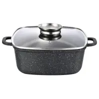 Каструля Gusto квадратна покриття Marble 3,5 л (GT-2504-22) Каструля Gusto квадратна покриття Marble 3,5 л (GT-2504-22)