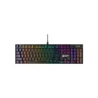 Клавіатура Canyon Cometstrike GK-55 RGB USB UA Black (CND-SKB55-US) Клавіатура Canyon Cometstrike GK-55 RGB USB UA Black (CND-SKB55-US)