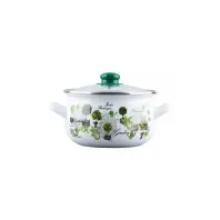 Каструля Gusto "Ботанічній сад" 24 см 5,7 л (GT-T-124-BG) Каструля Gusto "Ботанічній сад" 24 см 5,7 л (GT-T-124-BG)