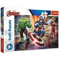 Пазл Trefl Maxi The Avengers У світі Месників 24 елемента (5900511143218) Пазл Trefl Maxi The Avengers У світі Месників 24 елемента (5900511143218)