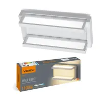 Світильник Videx WL01 12W 2800K-4000K-6000K White (VL-WL01-12CSW)