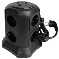 Мережевий фільтр живлення Patron SP-1683-USBT (EXT-PN-SP-1683-USBT)
