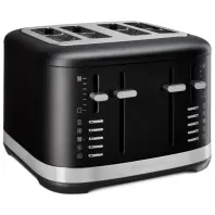 Тостер KitchenAid Toaster 4 Slots 5KMT4109 Black (5KMT4109EBM) Тостер KitchenAid Toaster 4 Slots 5KMT4109 Black (5KMT4109EBM)