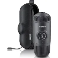 Кавоварка кемпінгова Wacaco Nanopresso з чохлом сіра (WNANOGRcase) Кавоварка кемпінгова Wacaco Nanopresso з чохлом сіра (WNANOGRcase)
