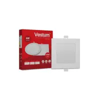 Світильник Vestum LED квадратный 6W 4000K 220V (1-VS-5202) Світильник Vestum LED квадратный 6W 4000K 220V (1-VS-5202)