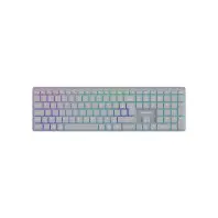 Клавіатура Canyon HKB-W11 Slim Dual Mode Wireless/Bluetooth RGB UA Grey (CNS-HBTK11G)